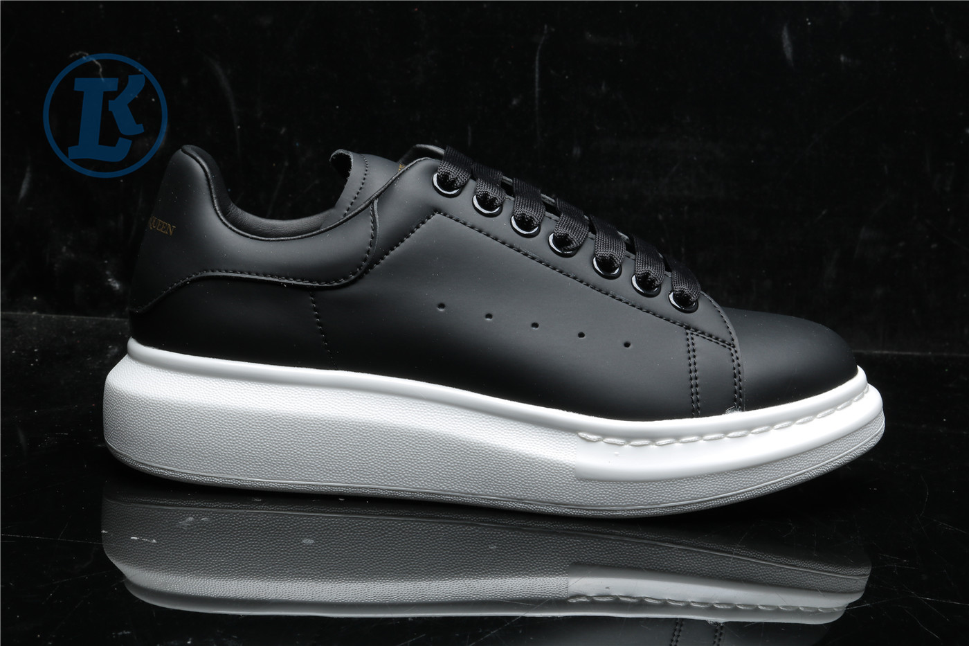 A1exa*der Mcqv*en Sole Sneakers Black White